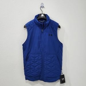 Under Armour Storm ColdGear REACTOR PERFORMANCE VEST Blue Men's Size Small NEW
